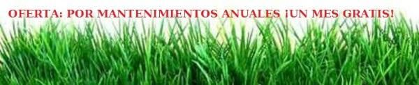 Dávila Jardinería oferta mantenimiento jardines